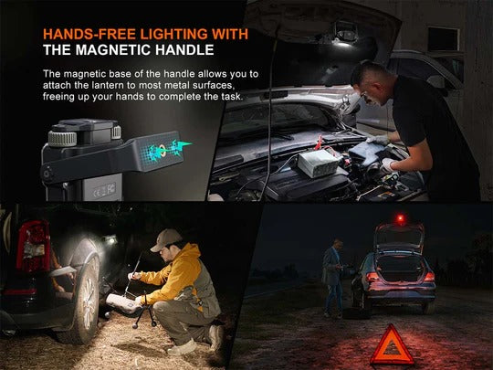 The 'Field Station' Rechargeable Lantern | Fenix CL27R 1600-Lumen Dual-Beam Spot & Flood Field Lantern
