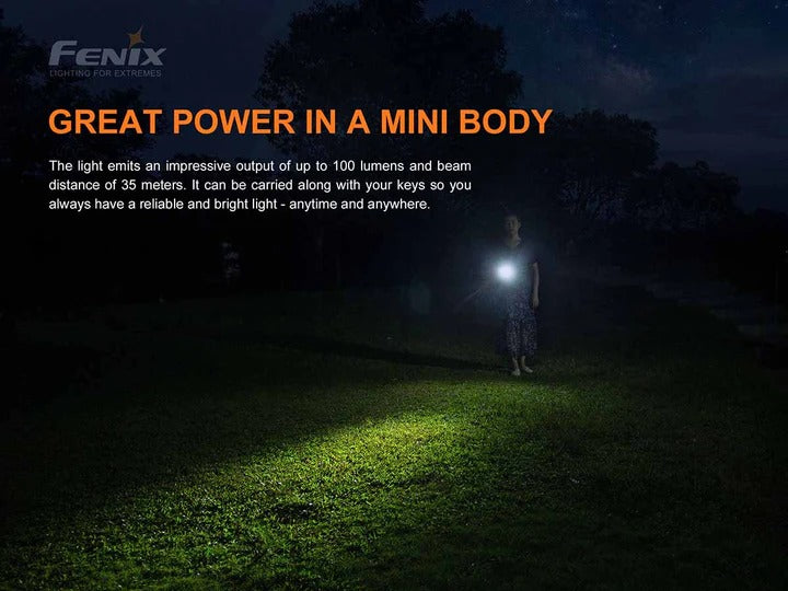 The 'Fenix Family Four' Keychain Flashlight Pack | Fenix E01 V2.0 AAA Compact Field Light — 4-Pack
