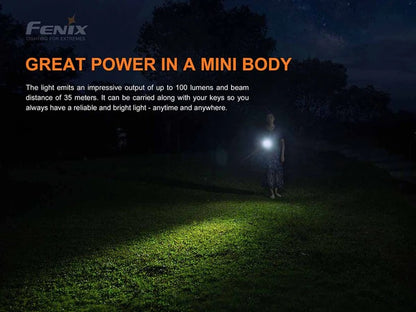 The 'Fenix Family Four' Keychain Flashlight Pack | Fenix E01 V2.0 AAA Compact Field Light — 4-Pack