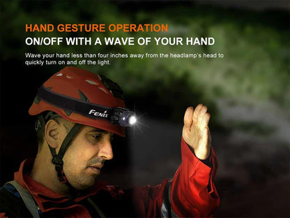 The 'Focal Point' Headlamp | Fenix HL45R 1000-Lumen Focusable Gesture-Sensing Rechargeable Field Headlamp
