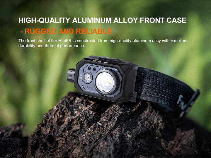 The 'Focal Point' Headlamp | Fenix HL45R 1000-Lumen Focusable Gesture-Sensing Rechargeable Field Headlamp