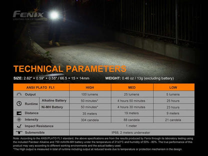 The 'Fenix Family Four' Keychain Flashlight Pack | Fenix E01 V2.0 AAA Compact Field Light — 4-Pack