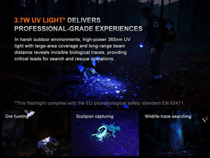 The 'Cheat Code' Multi-Source Field Flashlight | Fenix LR35R Pro 10,000-Lumen Stepless Spotlight + Flood + Red + UV Field Instrument