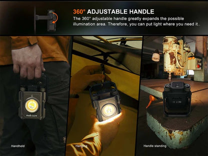 The 'Field Station' Rechargeable Lantern | Fenix CL27R 1600-Lumen Dual-Beam Spot & Flood Field Lantern