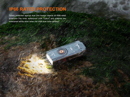 The 'Trifecta' Multi-Source Field Light | Fenix E06R 700-Lumen White + UV + Red Laser Rechargeable Instrument