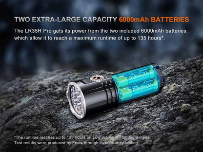 The 'Cheat Code' Multi-Source Field Flashlight | Fenix LR35R Pro 10,000-Lumen Stepless Spotlight + Flood + Red + UV Field Instrument