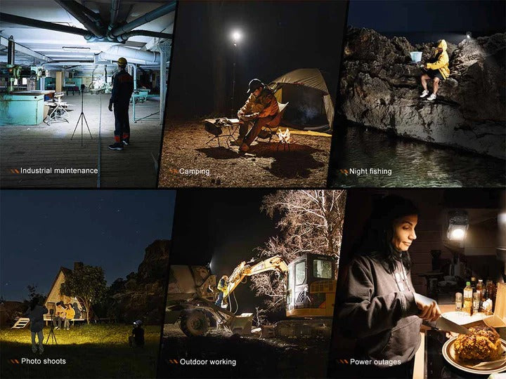 The 'Field Station' Rechargeable Lantern | Fenix CL27R 1600-Lumen Dual-Beam Spot & Flood Field Lantern