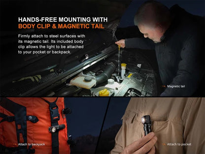 The 'Search & Investigate Kit' | Fenix HM23 V2 Headlamp + T6 Penlight Field Bundle