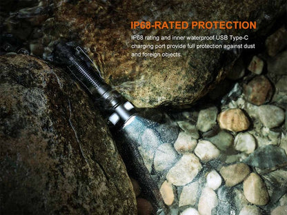 The 'Halo' Multi-Source Field Flashlight | Fenix LD35R 1800-Lumen Forward Spot + 360° COB Side Light Field Instrument