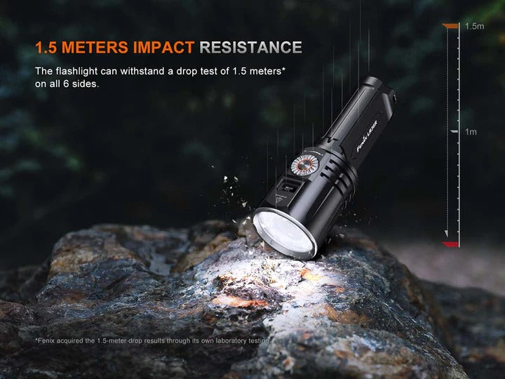 The 'Tractor Beam' White Laser Field Flashlight | Fenix LR36R 10,000-Lumen LEP Laser + LED Floodlight Hybrid