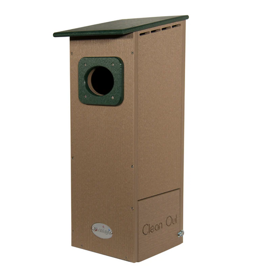The 'Wetland' Poly-Lumber Outpost | Professional All-Weather Wood Duck House