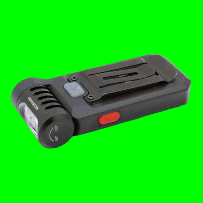 The 'Path-Lighter Duo' Clip-On Swivel Light | Fenix SW05R-RED White & Red Rechargeable Field Light — 2-Pack