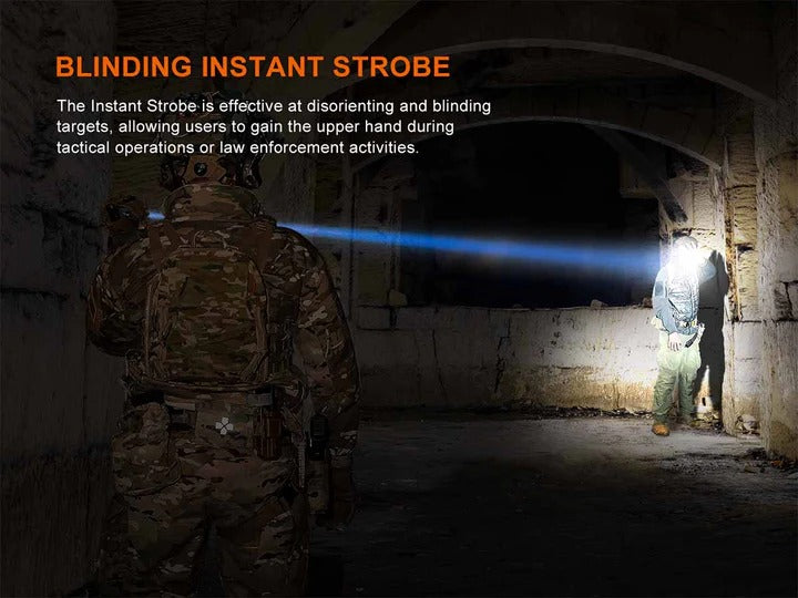 The 'Light Saber' White Laser Field Flashlight | Fenix TK30R 500-Lumen LEP Spotlight — 4,921-Foot Throw