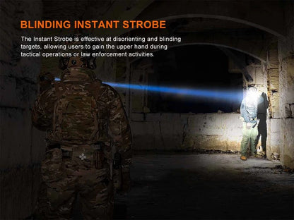 The 'Light Saber' White Laser Field Flashlight | Fenix TK30R 500-Lumen LEP Spotlight — 4,921-Foot Throw