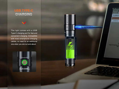 The 'Beacon' Field Flashlight | Fenix E28R V2.0 1700-Lumen Rechargeable Compact Field Instrument