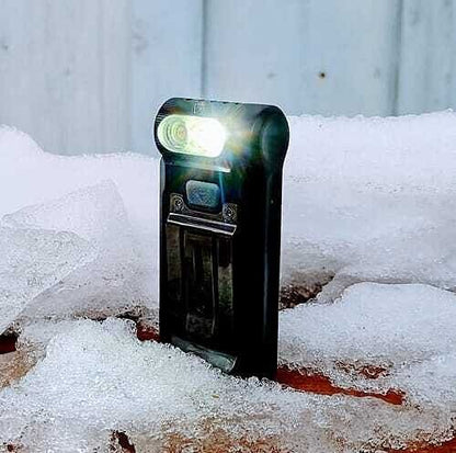 The 'Path-Lighter Duo' Clip-On Swivel Light | Fenix SW05R-RED White & Red Rechargeable Field Light — 2-Pack