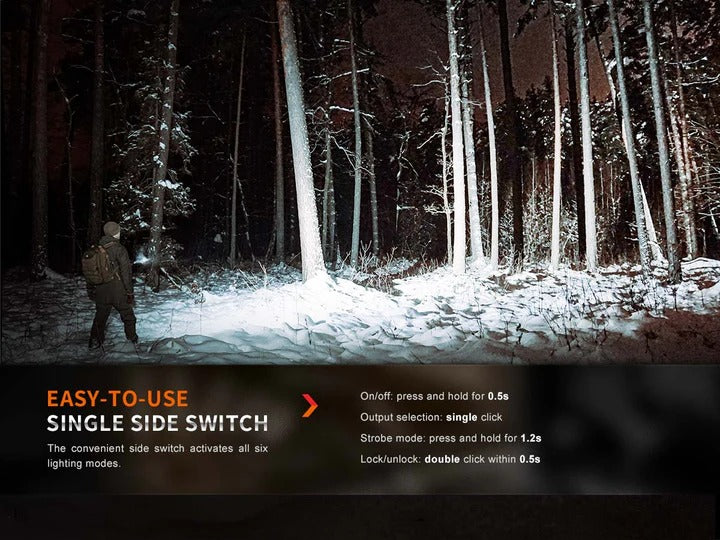 The 'Pocket Cannon' Field Flashlight | Fenix E35R 3100-Lumen Rechargeable Compact Field Instrument