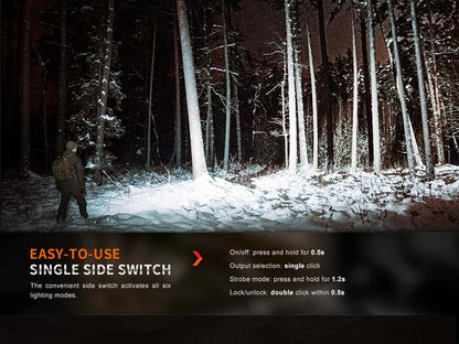 The 'Pocket Cannon' Field Flashlight | Fenix E35R 3100-Lumen Rechargeable Compact Field Instrument