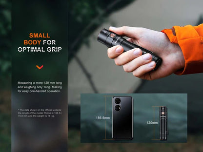 The 'Pocket Cannon' Field Flashlight | Fenix E35R 3100-Lumen Rechargeable Compact Field Instrument