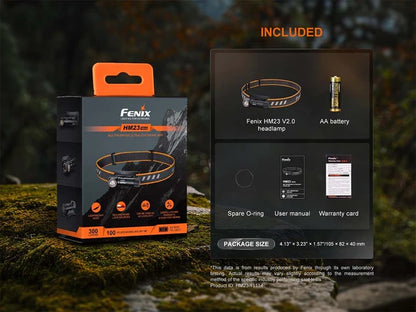 The 'Search & Investigate Kit' | Fenix HM23 V2 Headlamp + T6 Penlight Field Bundle