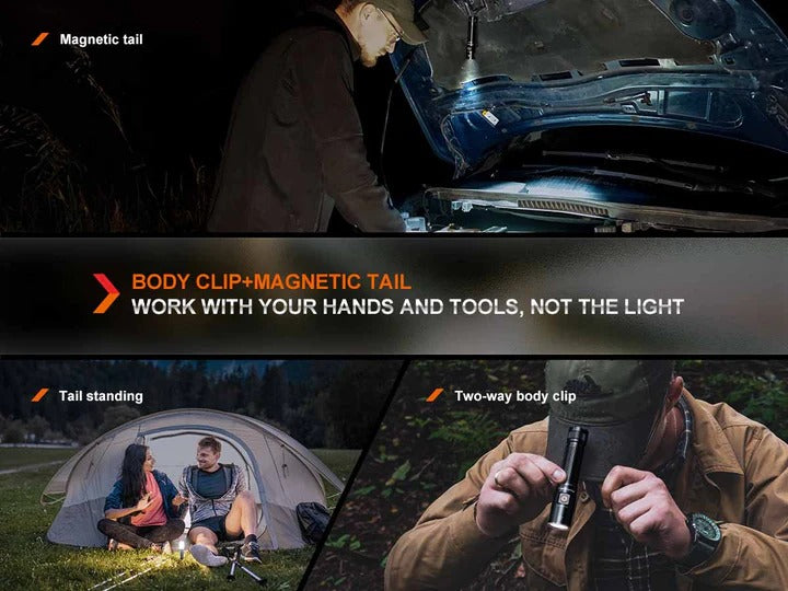 The 'Beacon' Field Flashlight | Fenix E28R V2.0 1700-Lumen Rechargeable Compact Field Instrument