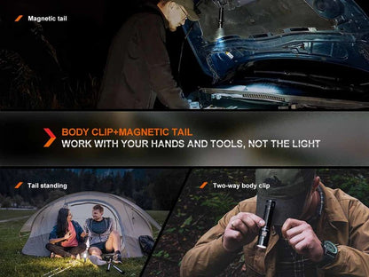 The 'Beacon' Field Flashlight | Fenix E28R V2.0 1700-Lumen Rechargeable Compact Field Instrument