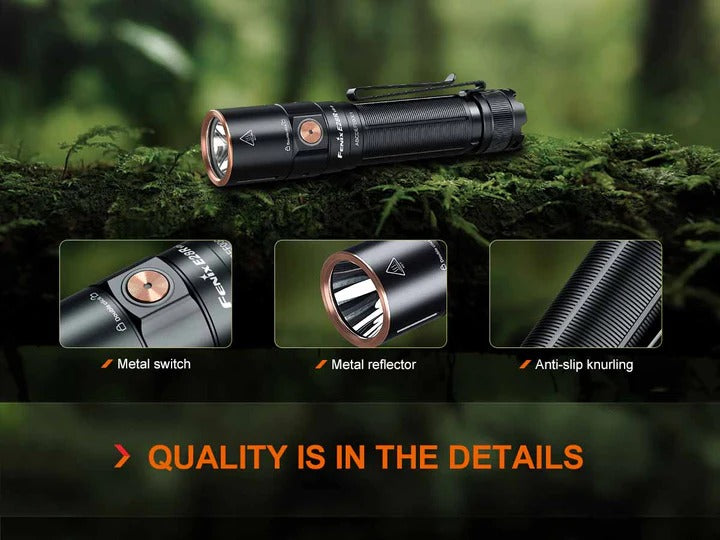 The 'Beacon' Field Flashlight | Fenix E28R V2.0 1700-Lumen Rechargeable Compact Field Instrument