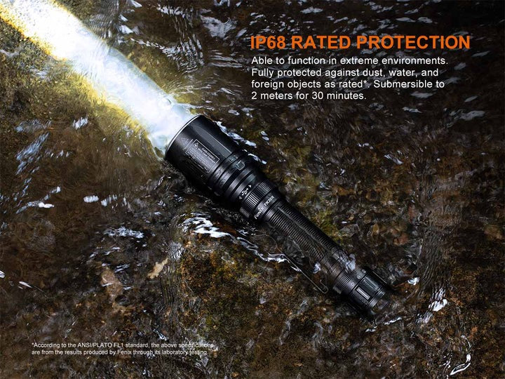 The 'Light Saber' White Laser Field Flashlight | Fenix TK30R 500-Lumen LEP Spotlight — 4,921-Foot Throw