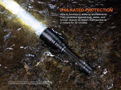 The 'Light Saber' White Laser Field Flashlight | Fenix TK30R 500-Lumen LEP Spotlight — 4,921-Foot Throw