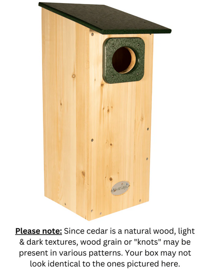 The Riparian Wood Duck Estate | Hybrid Cedar & Poly Wetland Nesting Box | JCS Wildlife