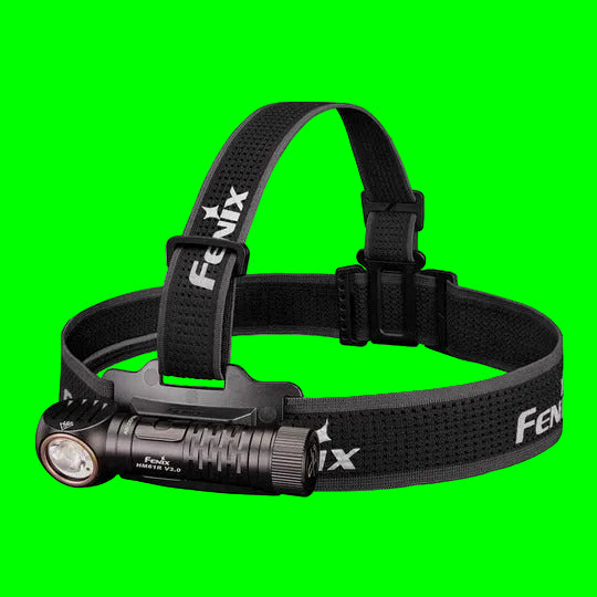 The 'Rover' Multi-Use Headlamp | Fenix HM61R V3.0 1800-Lumen Detachable Spotlight + Flood + Red Right-Angle Field Headlamp