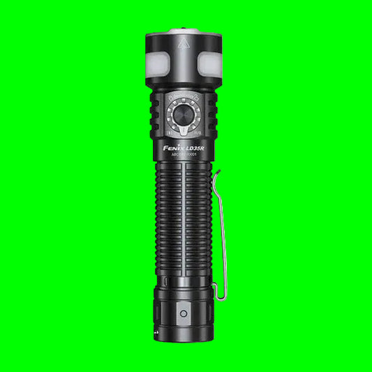The 'Halo' Multi-Source Field Flashlight | Fenix LD35R 1800-Lumen Forward Spot + 360° COB Side Light Field Instrument