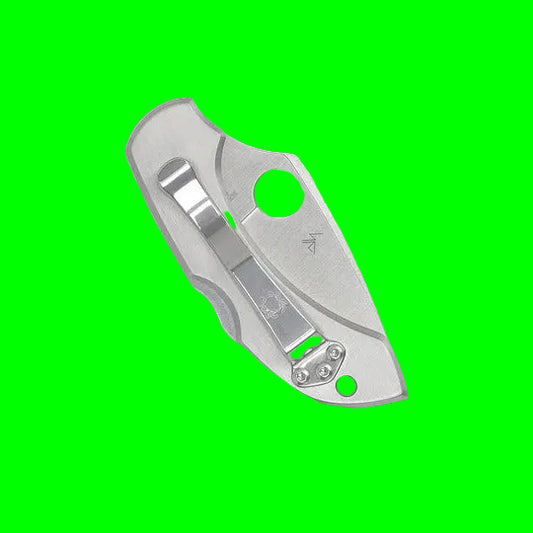 Spyderco Dragonfly™ Stainless Tattoo Folding Knife | C28PT | VG-10 | Poly-Chromatic Dragonfly Etching