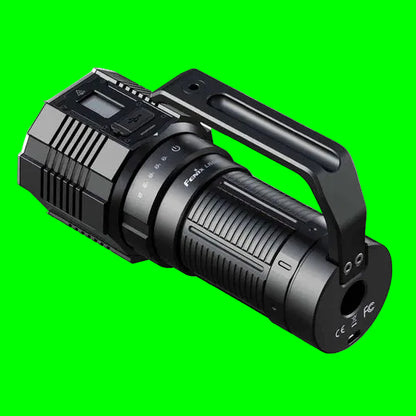 The 'Supernova' Search & Field Flashlight | Fenix LR60R 21,000-Lumen Dual-Mode Rotary Searchlight with OLED Display