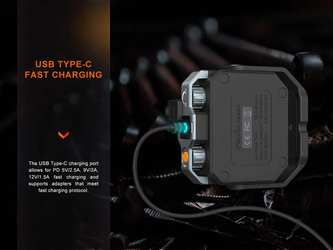The 'Atelier' Rechargeable Lantern | Fenix CL28R 2000-Lumen Stepless Color-Adjust Field & Studio Lantern