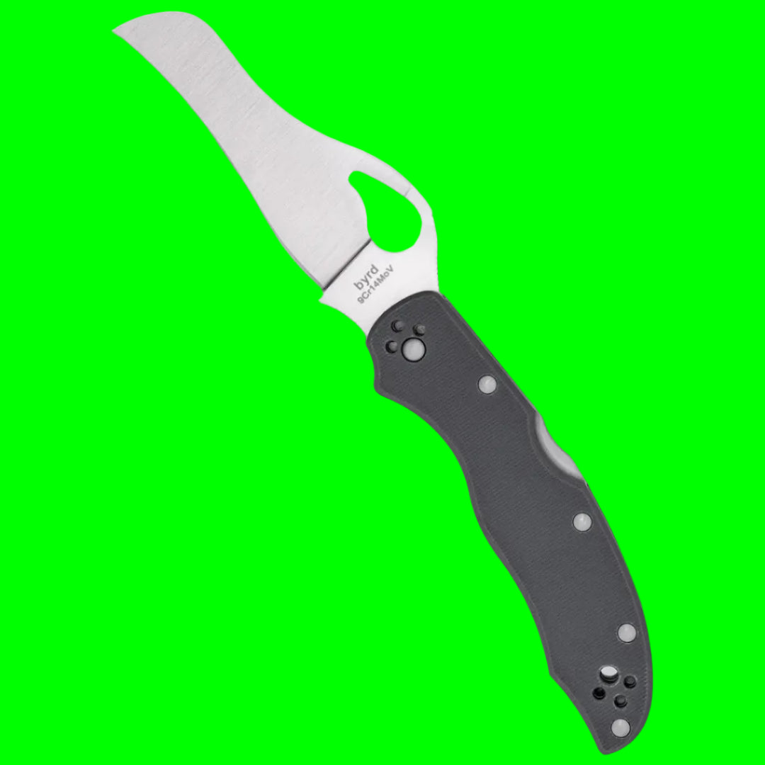 The 'Gooney Glesser' Folding Knife | Byrd by Spyderco Gooney Tri-Geometry Field Utility Instrument