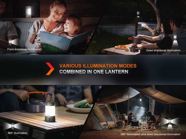 The 'Power Plant' Rechargeable Camping Lantern | Fenix CL26R Pro 650-Lumen Multi-Mode Field Lantern with Power Bank
