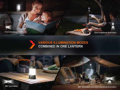 The 'Power Plant' Rechargeable Camping Lantern | Fenix CL26R Pro 650-Lumen Multi-Mode Field Lantern with Power Bank