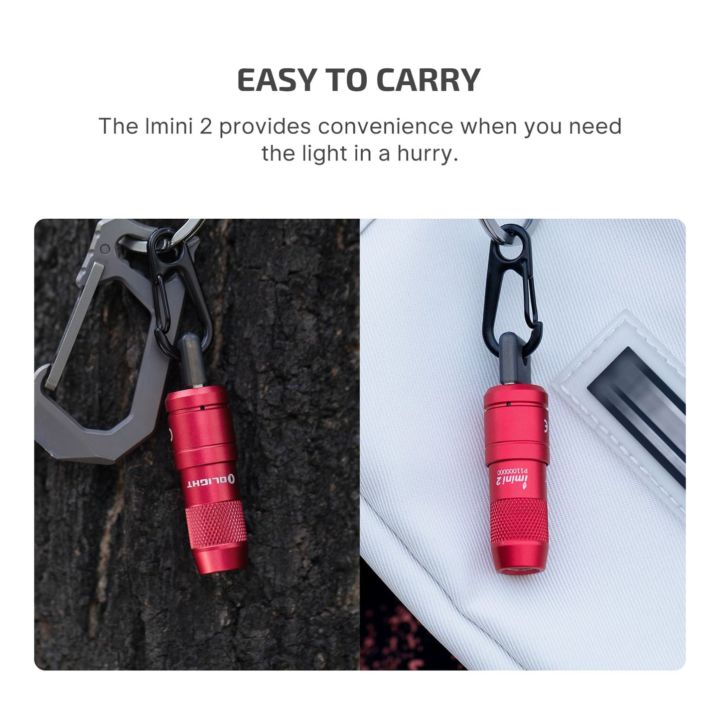 The 'Apex & Atom' Observation Bundle | Olight Perun 3 Headlamp & i Mini 2 Keychain Light Field System
