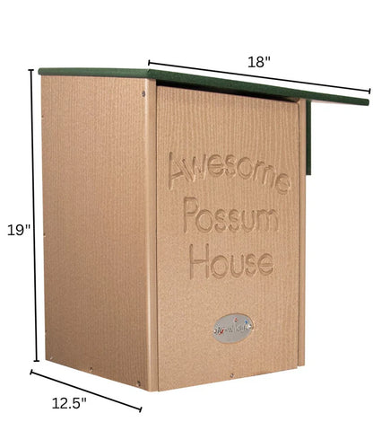 The Marsupial Manor| Professional Opossum Habitat | JCS Wildlife