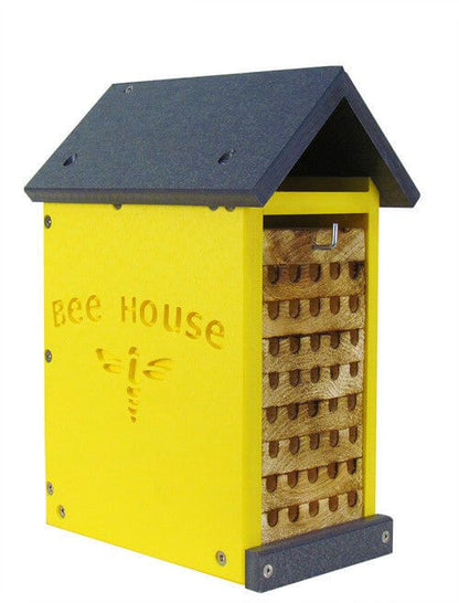 The 'Poly Pollinator' Mason Bee House | JCS Wildlife Small Poly Lumber & Pine Bee House