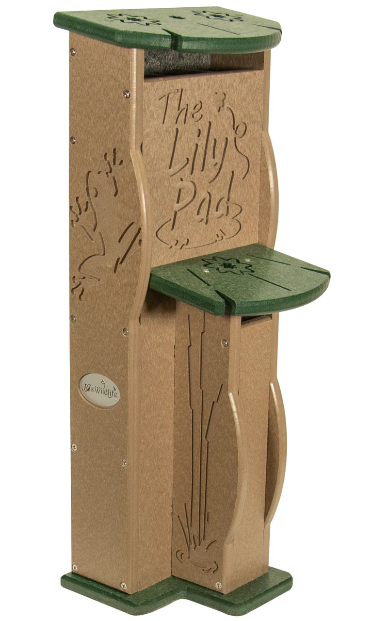 The Lily Pad Tree Frog Condo | Four-Chamber Hydration Habitat | JCS Wildlife