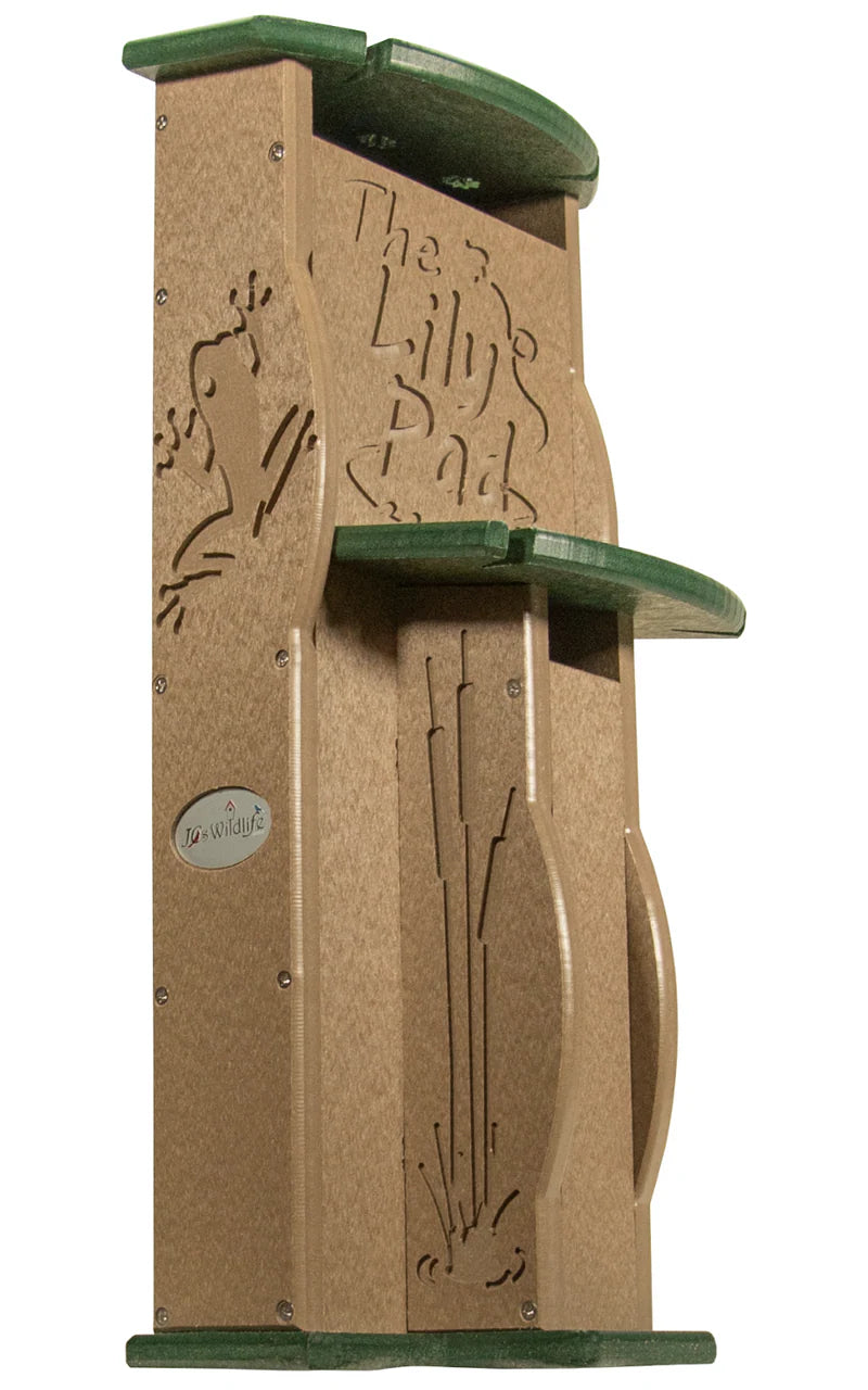 The Lily Pad Tree Frog Condo | Four-Chamber Hydration Habitat | JCS Wildlife