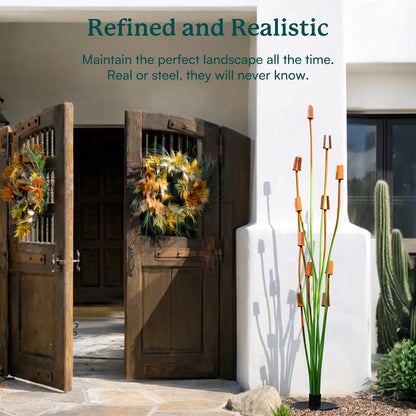 The 'Desert Bloom' Metal Ocotillo Sculpture