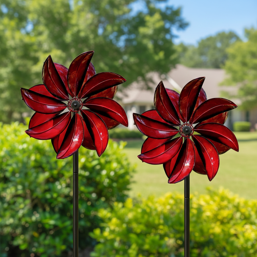 The 'Crim-Spin' Twin Pack Kinetic Wind Spinner