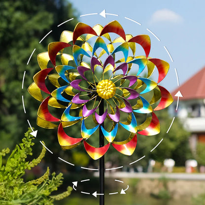The “Spinning Spectrum” Wind Spinner