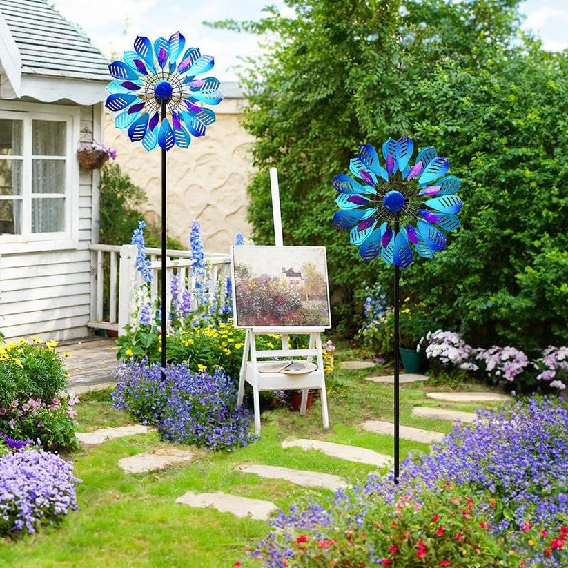 The "Garden Aurora" Kinetic Wind Spinner