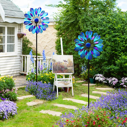 The "Garden Aurora" Kinetic Wind Spinner