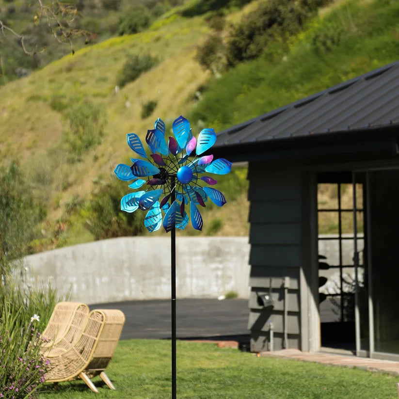 The "Garden Aurora" Kinetic Wind Spinner