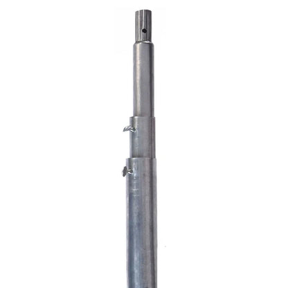The 'Mast' Purple Martin House Pole | Birds Choice Heavy Duty Galvanized Steel Telescoping Pole with Ground Sleeve